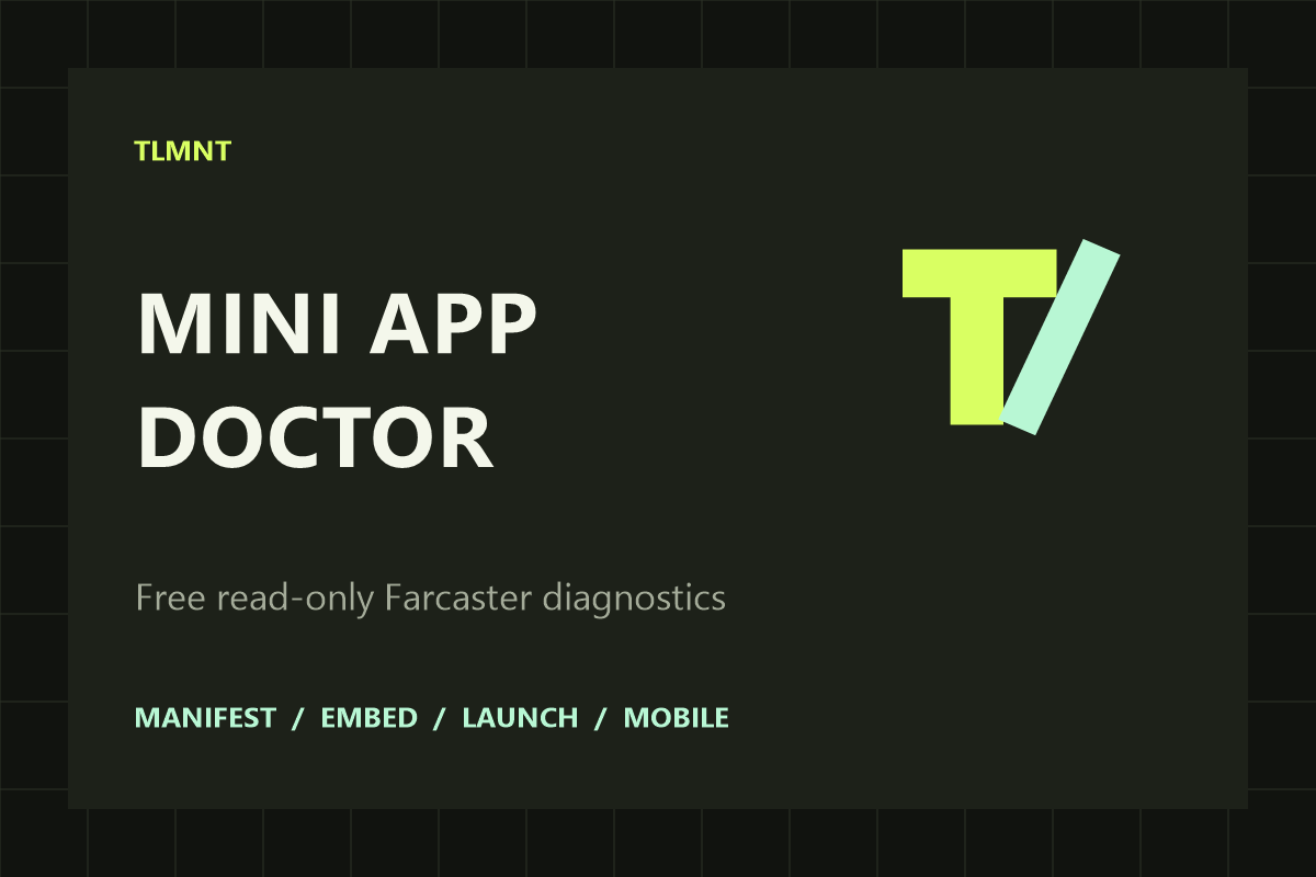One Farcaster or Base App blocker, fixed in 24 hours.